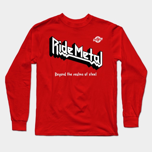 RIDE METAL Long Sleeve T-Shirt by reigedesign